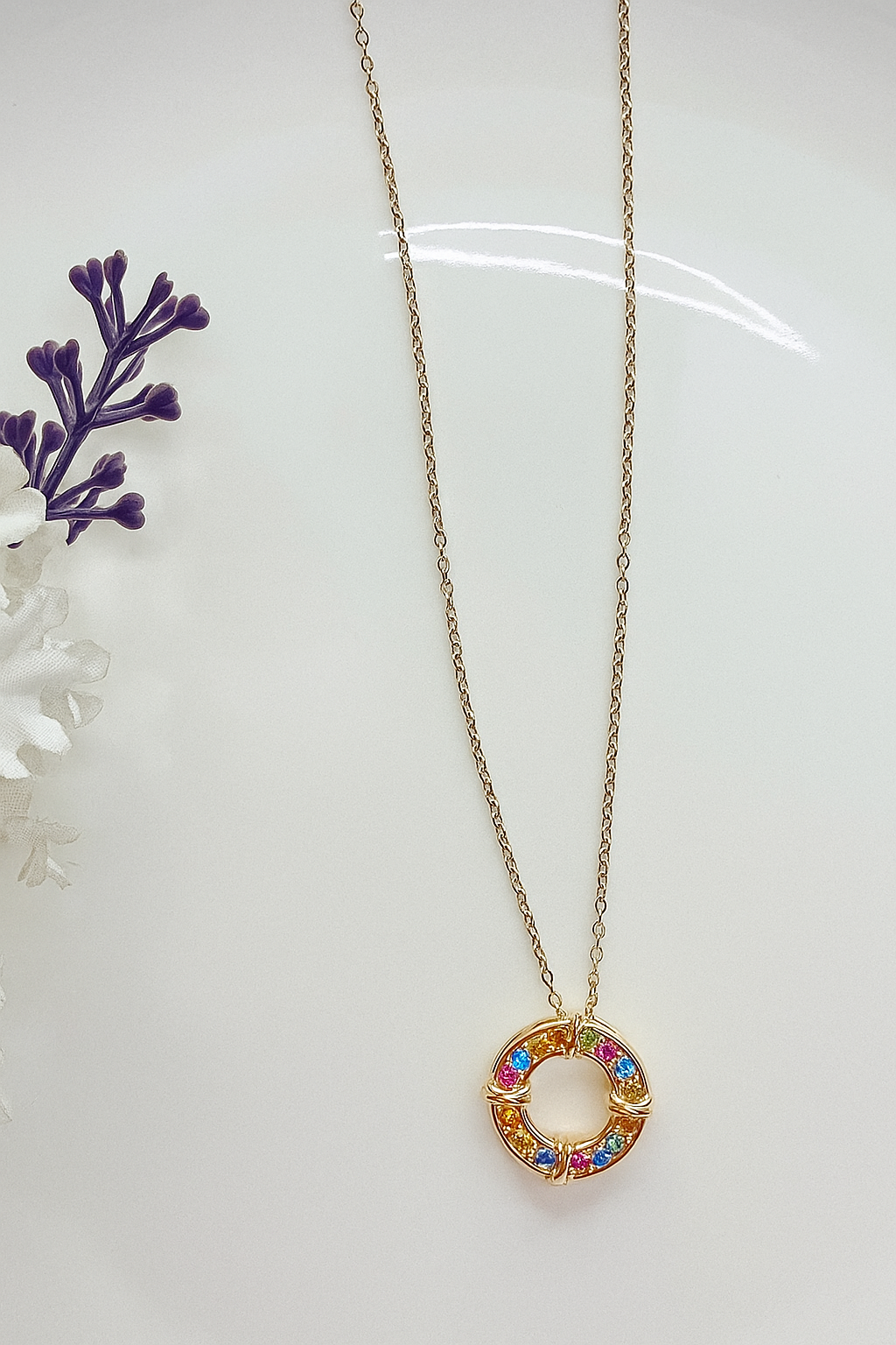 Elegant  Prism Necklace
