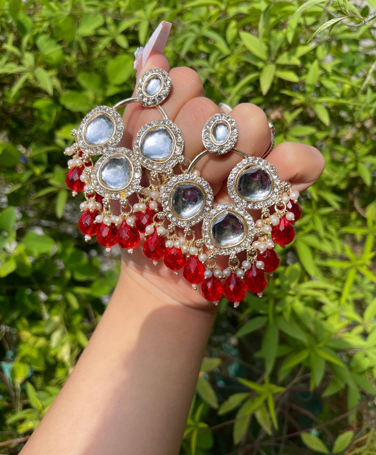 Zia Stone Studded Earrings