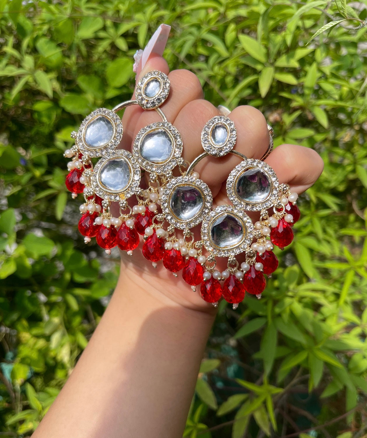 Zia Stone Studded Earrings