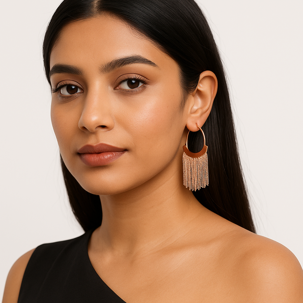 fringe tassel earrings
