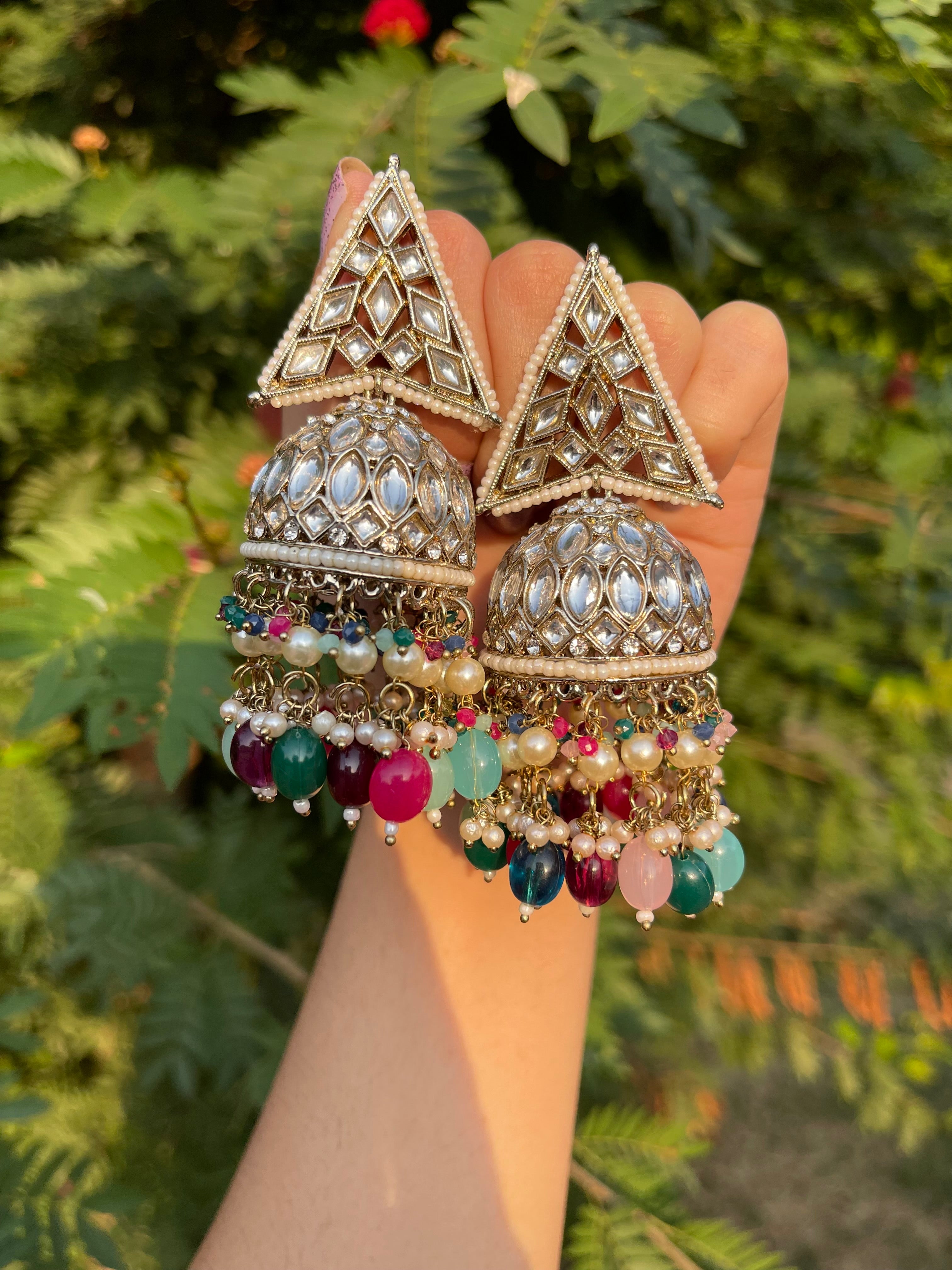Rajwada Shringar Jhumkas