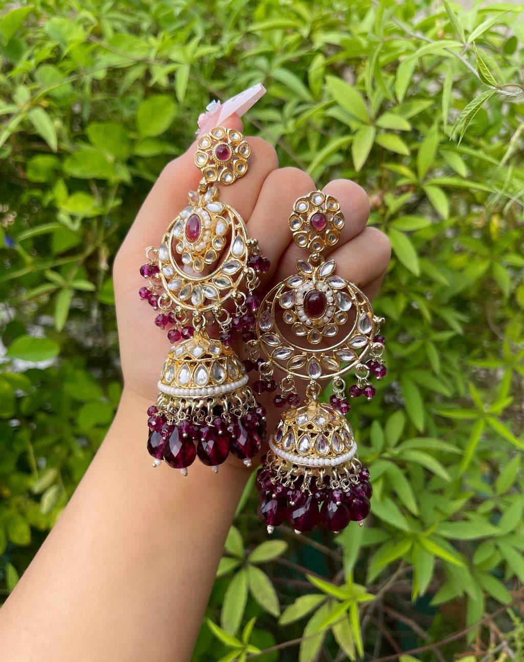 Malika Jhumka Earrings